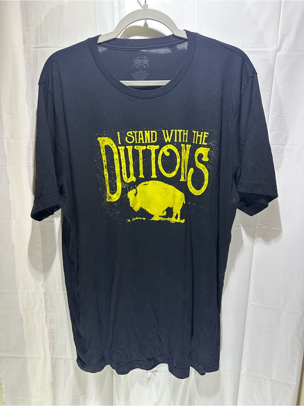 Texas True Threads Mens XL  I Stand With The Duttons Tee